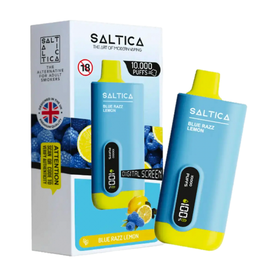 Saltica 10000 Blue Razz Lemon