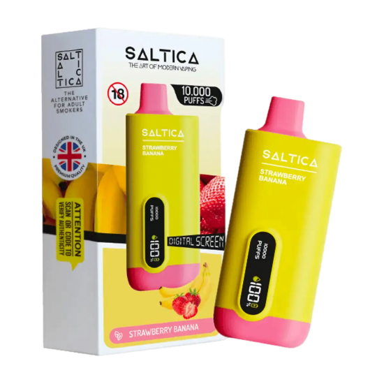 Saltica 10000 Strawberry Banana